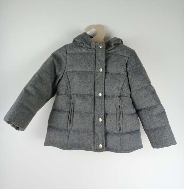 Petit Bateau Manteau gris chaud - 3 ans