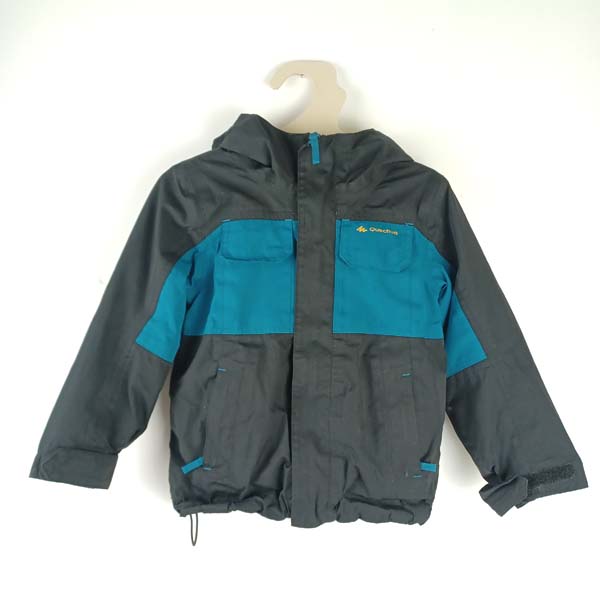 Quechua Manteau hiver noir - 4 ans