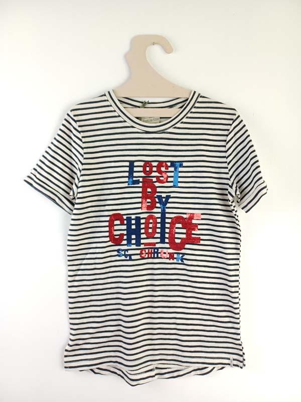 Scotch & Soda t-shirt ligné - 10 ans