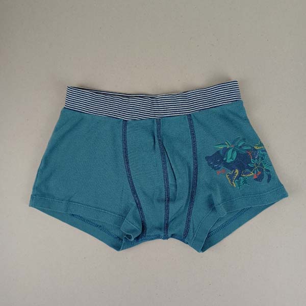 Petit Bateau Boxer bleu - 10 ans