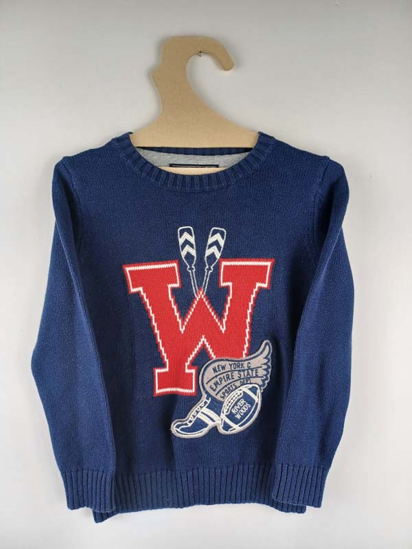 River Woods Pull bleu - 6 ans