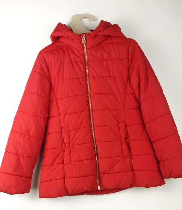 Petit Bateau Manteau 8 ans - rouge