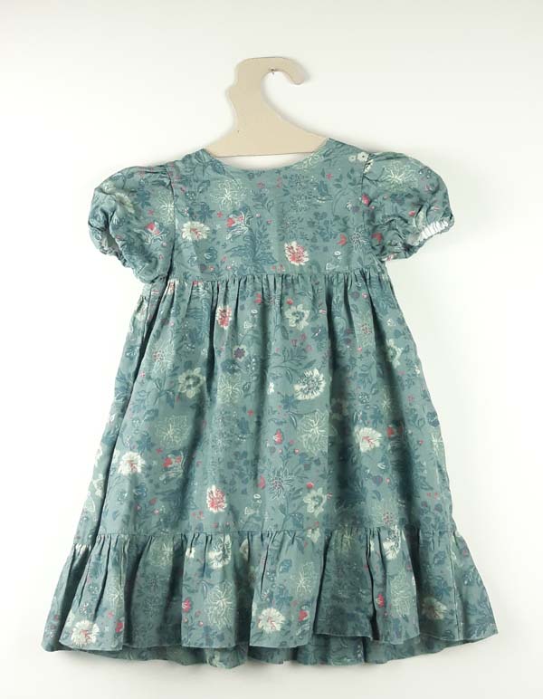 Gocco Robe 4 ans - Vert floral