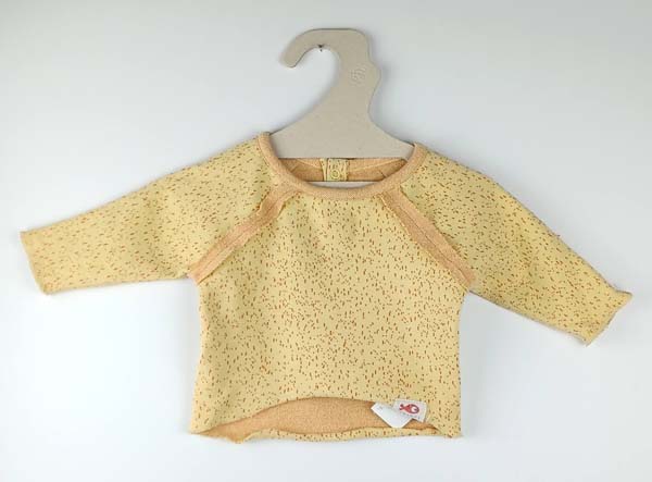 Bonjour Maurice Pull 3/6 mois - jaune