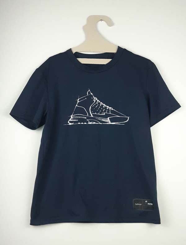 Decathlon T-shirt 8 ans - bleu