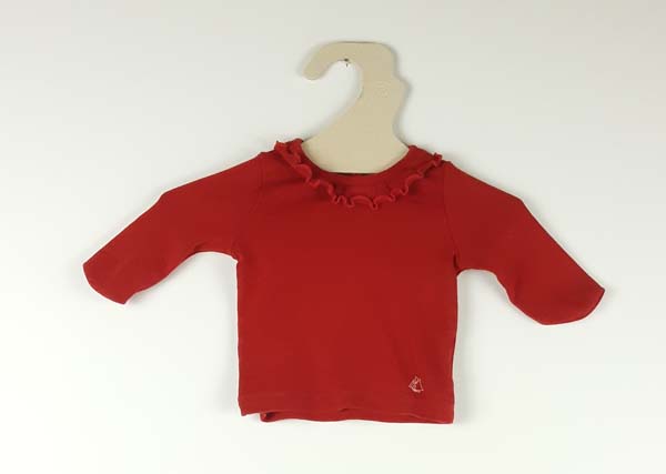 Petit bateau Tshirt LM 3 mois - Rouge