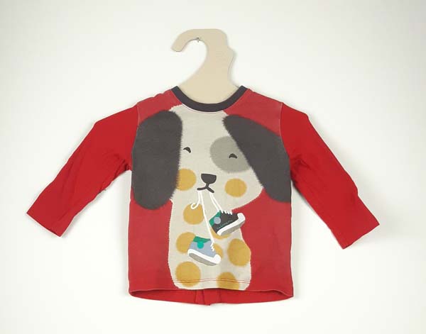 Catimini T-shirt LM 9 mois - rouge