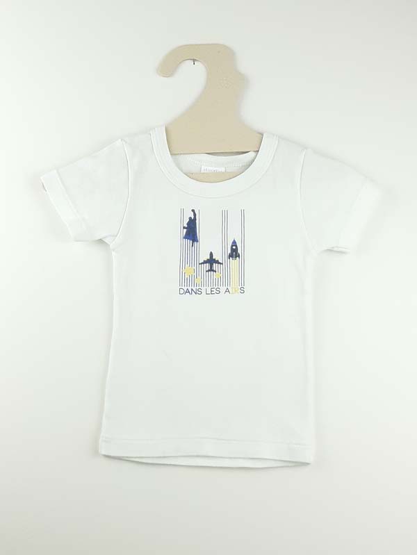 Absorba T-shirt CM 2 ans - blanc