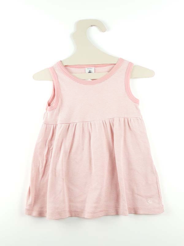 Petit Bateau Robe rose - 18 mois