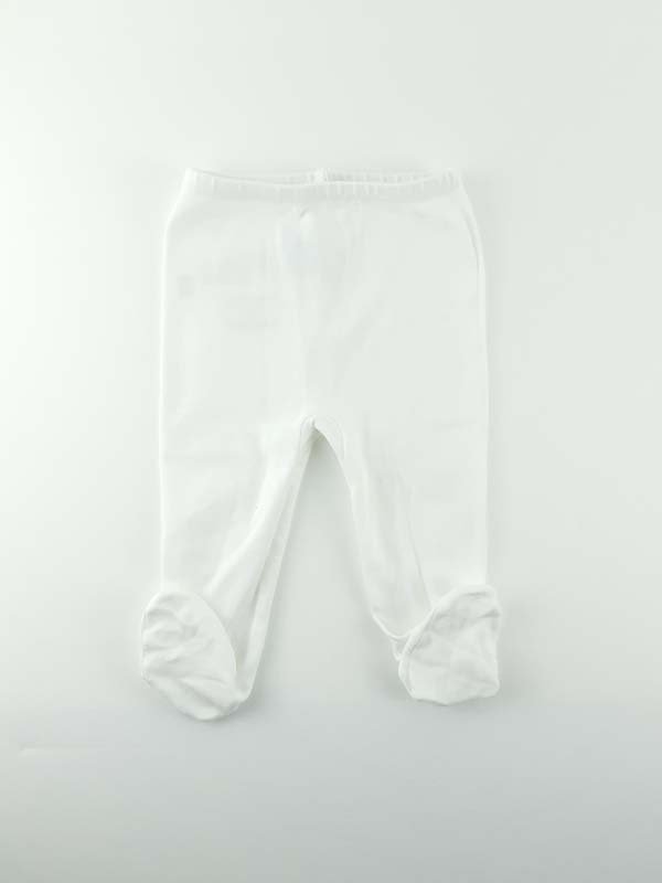 [230300122] Petit Bateau Legging blanc - 3 mois