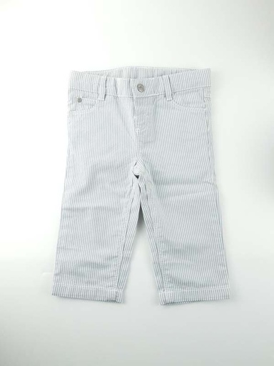 [230200719] Petit Bateau Pantalon gris - 6 mois