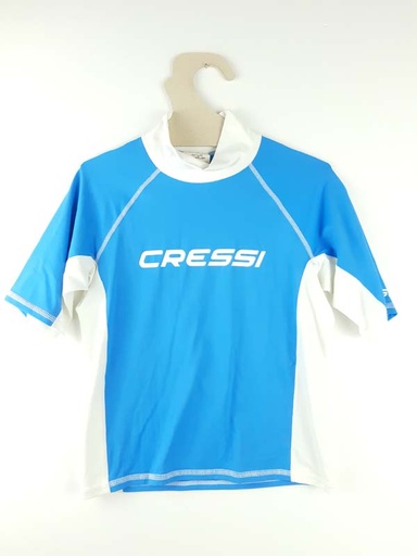 [230300521] Cressi maillot Anti UV bleu - 10 ans