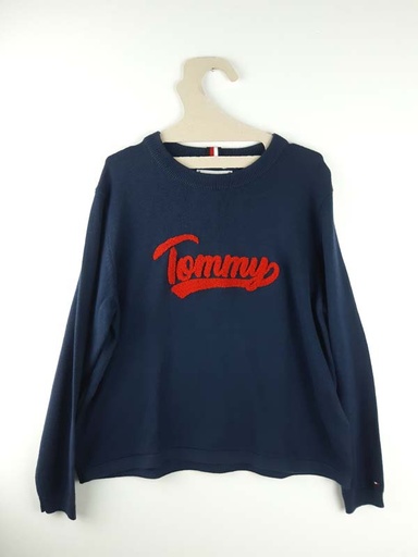 [230400173] Tommy Hilfiger Pull bleu - 10 ans
