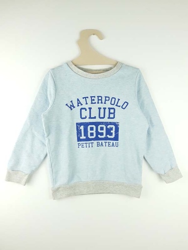 [230500507] Petit Bateau Pull bleu clair - 6 ans