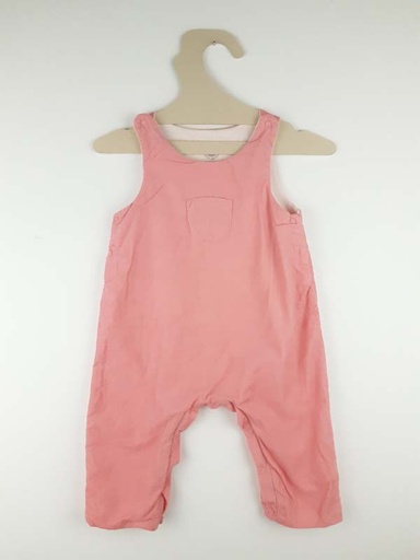 [230300305] Petit bateau Salopette rose - 6 mois