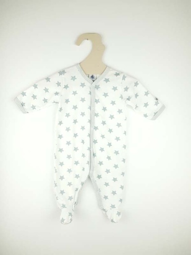[230700253] Petit Bateau Pyjama étoiles - 3 mois