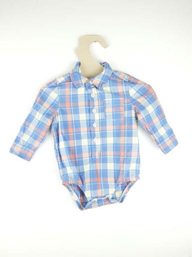 [230600486] Oshkosh chemise à carreaux - 12 mois