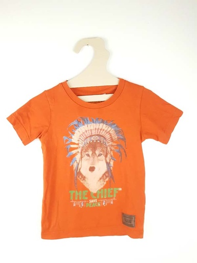 [230700093] Stones and bones T-shirt CM orange - 3 ans