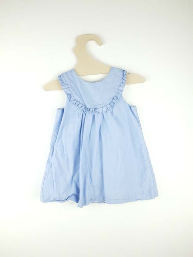 [230700106] Jacadi Robe bleue - 18 mois