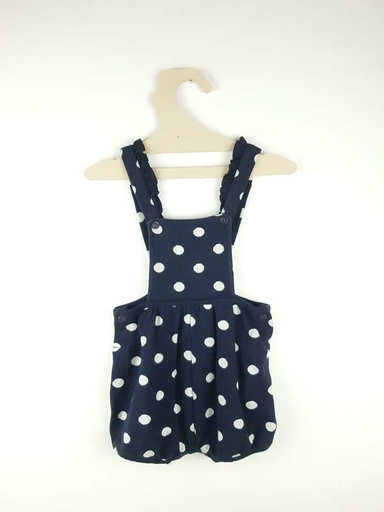 [230700103] Petit Bateau Salopette bleue - 18 mois
