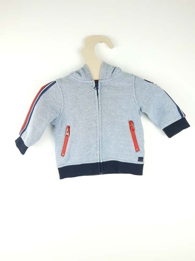 [230700007] Catimini Gilet bleu - 6 mois