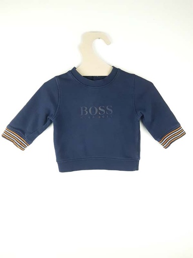[230700165] Hugo Boss Pull bleu - 12 mois