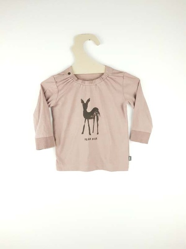 [230700094] Imps & Elfs T-shirt LM mauve - 12 mois