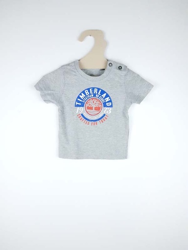 [230600499] Timberland t-shirt gris Stratham - 9 mois
