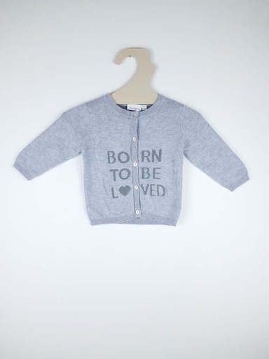 [221200236] Noukies Gilet 9 mois - gris
