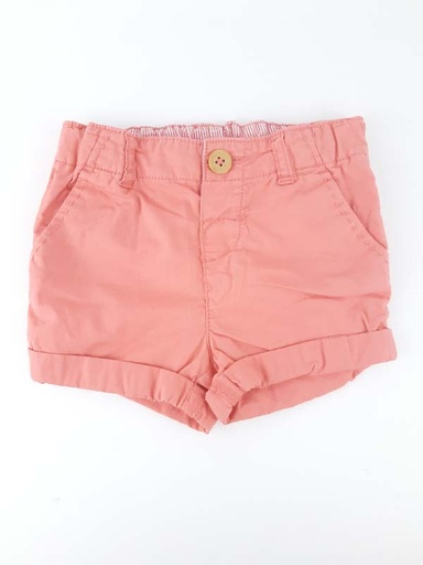 [230600479] H&M short rose - 6 mois