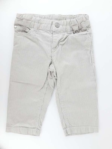 [230600633] Petit Bateau Pantalon beige - 12 mois