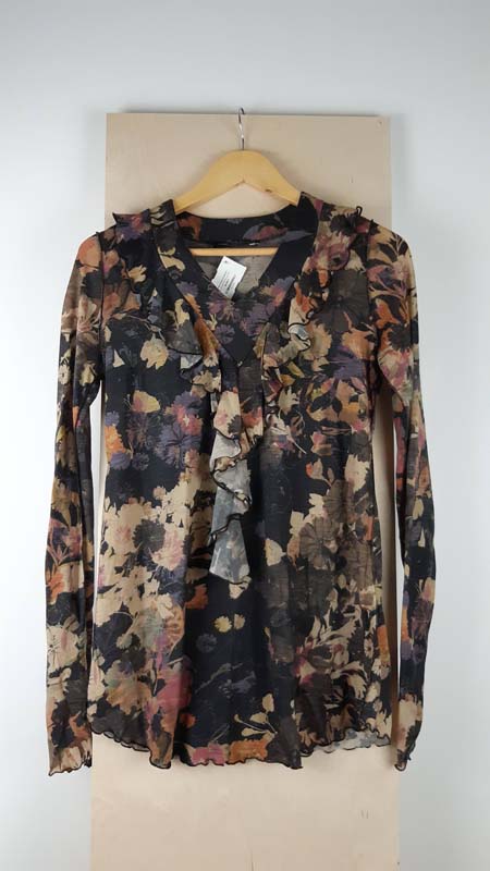 [202104508] Pietro Brunelli t-shirt TU - motif fleuri