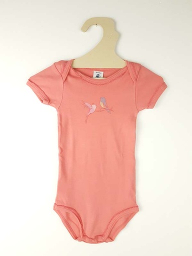 [230900196] Petit Bateau Body rose - 18 mois