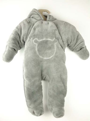 [230800159] Noukies Combi-pilote gris - 9 mois