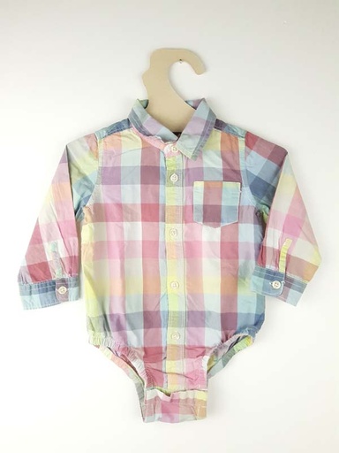 [230900379] GAP body chemise carreaux - 18/24 mois