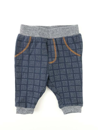 [230900070] Absorba Pantalon souple bleu - 1 mois