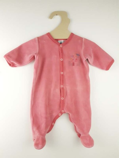 [230900209] Petit bateau pyjama rose - 3 mois