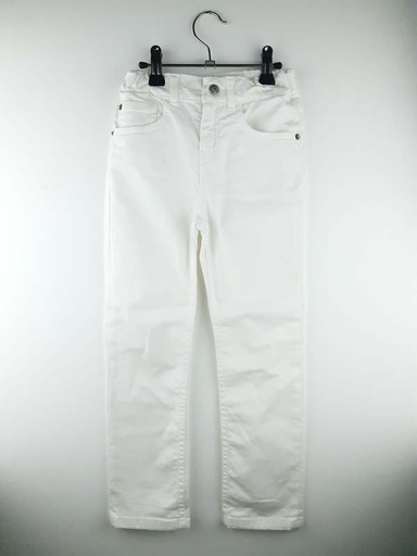 [230600562] Petit Bateau pantalon blanc - 6 ans