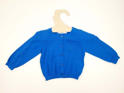 [13966] Gilet - Filou and friends - 6 mois - bleu
