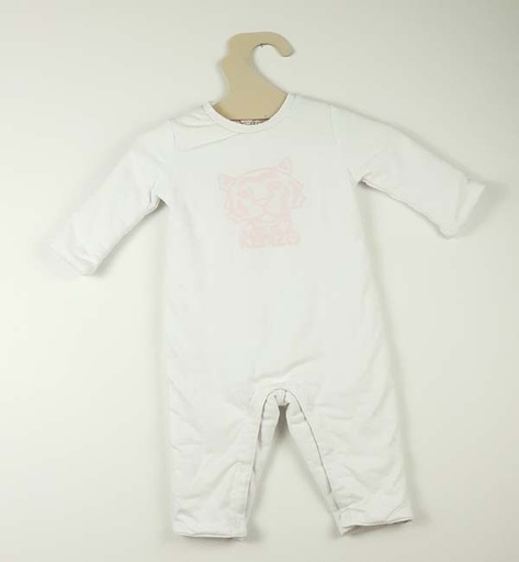 [221000288] Kenzo Pyjama 6 mois - blanc