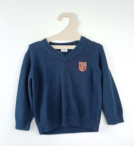 [220600479] Polarn o Pyret Pull 24 mois - bleu