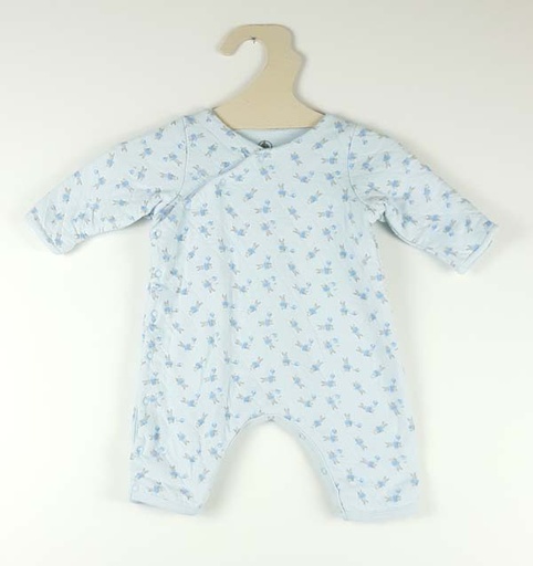[221200102] Petit bateau Pyjama 3 mois - Bleu