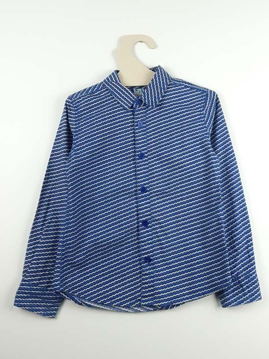 [221200190] CKS Chemise 6 ans - bleu
