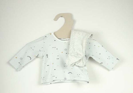 [220901081] Filou and friends Ensemble 3 mois - beige