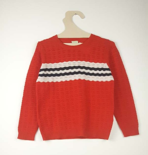 [220901058] FUB Pull 5 ans - rouge