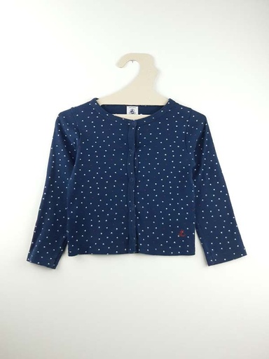 [230200129] Petit Bateau T-shirt LM bleu - 3 ans