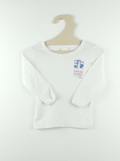 [221100403] Absorba T-shirt LM 2 ans - blanc
